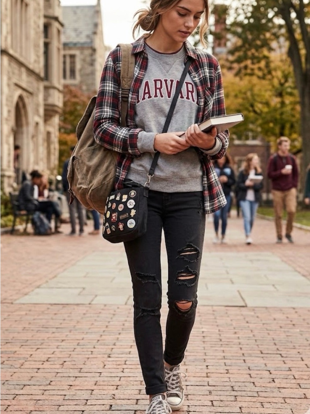 Hollister distressed pants
